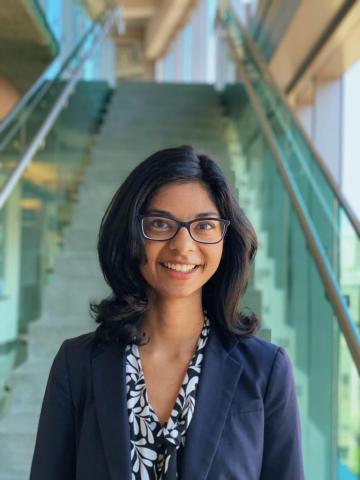 UC Berkeley graduate Varsha Sarveshwar ('20)